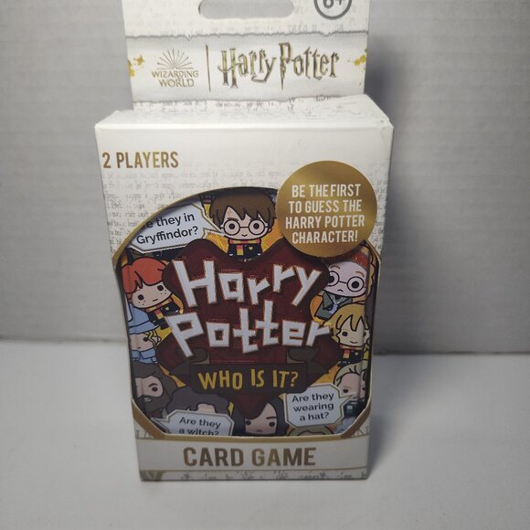 Harry Potter Who Is It Guessing Card Game Play Travel Trivia Kids Board 6+   A4 - Picture 1 of 6